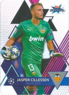 Jasper Cillessen Valencia CF 2019/20 Topps Crystal Champions League Base card #20